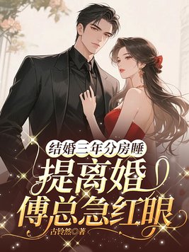 《结婚三年分房睡，提离婚傅总急红眼》官方封面