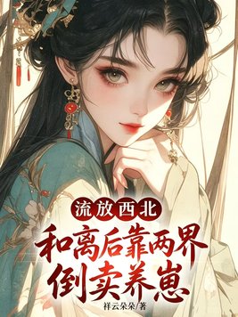 《流放西北：和离后靠两界倒卖养崽》官方封面