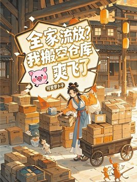 《全家流放？我搬空仓库爽飞了》官方封面