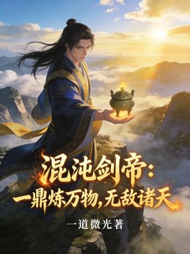 《混沌剑帝：一鼎炼万物，无敌诸天》官方封面