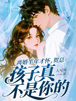 《离婚半年才怀，贺总，孩子真不是你的》官方封面