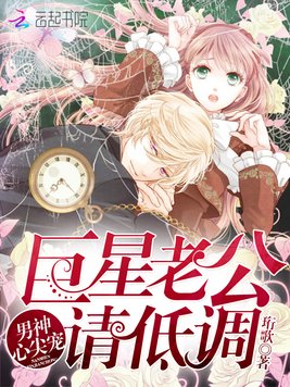 《男神心尖宠：巨星老公,请低调》官方封面