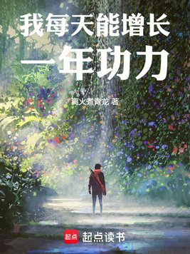 《我每天能增长一年功力》官方封面