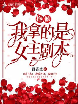 《抱歉我拿的是女主剧本》官方封面