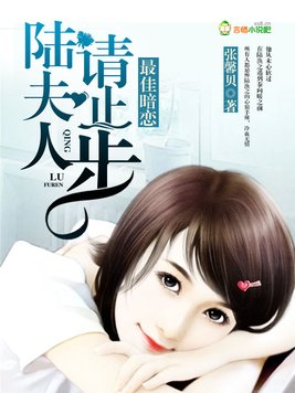 《最佳暗恋,陆夫人,请止步！》官方封面