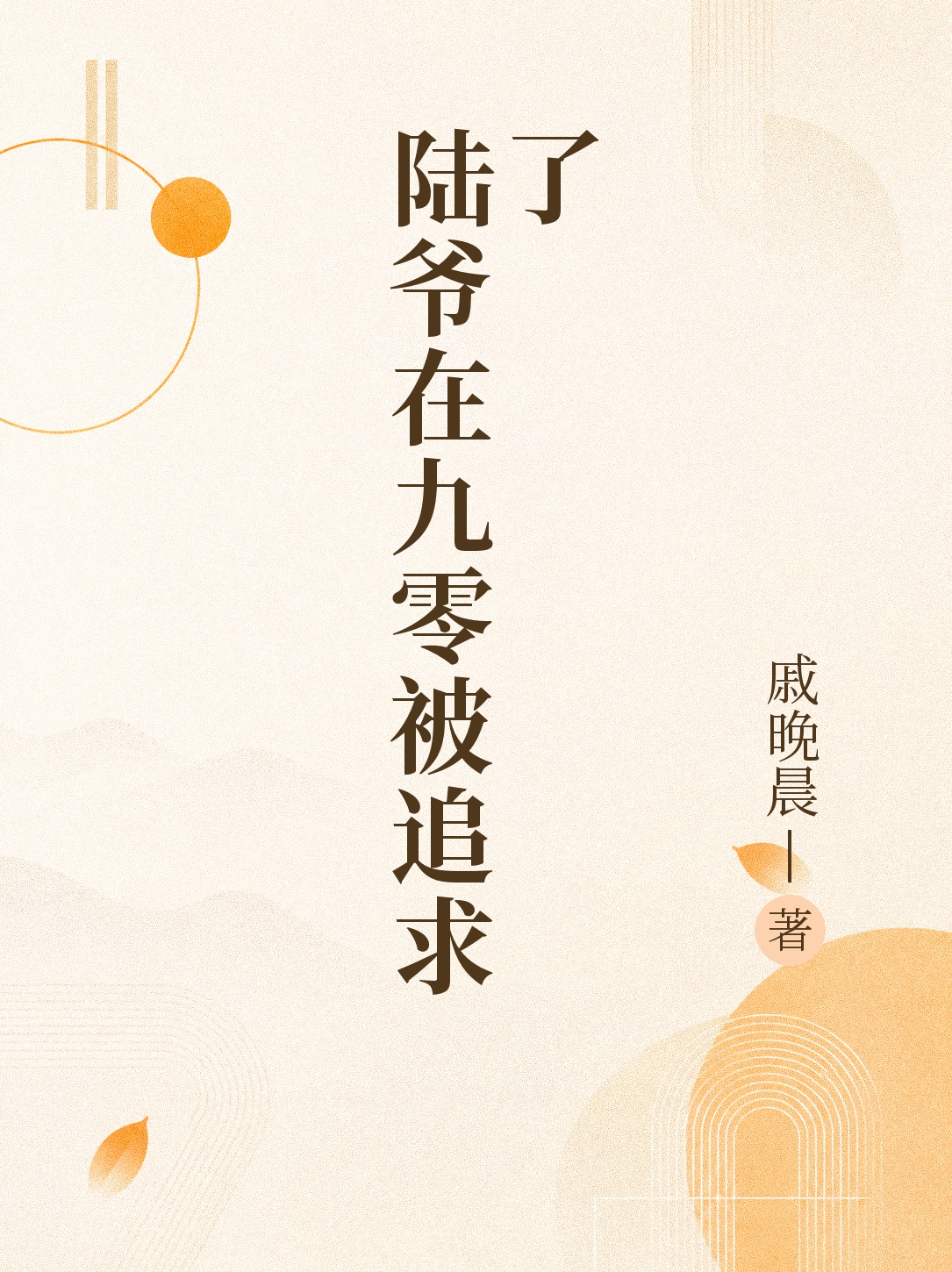 《陆爷在九零被追求了》官方封面
